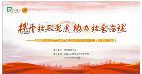 喜訊！虹橋鎮(zhèn)榮獲一等獎(jiǎng)，閔行區(qū)2020年社會化工會工作者技能比武交流活動(dòng)圓滿落幕